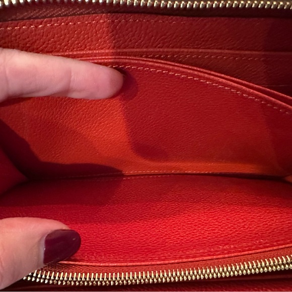 LOUIS VUITTON Empreinte Monogram Zippy Wallet in Red Leather SP4103 - Picture 9 of 15